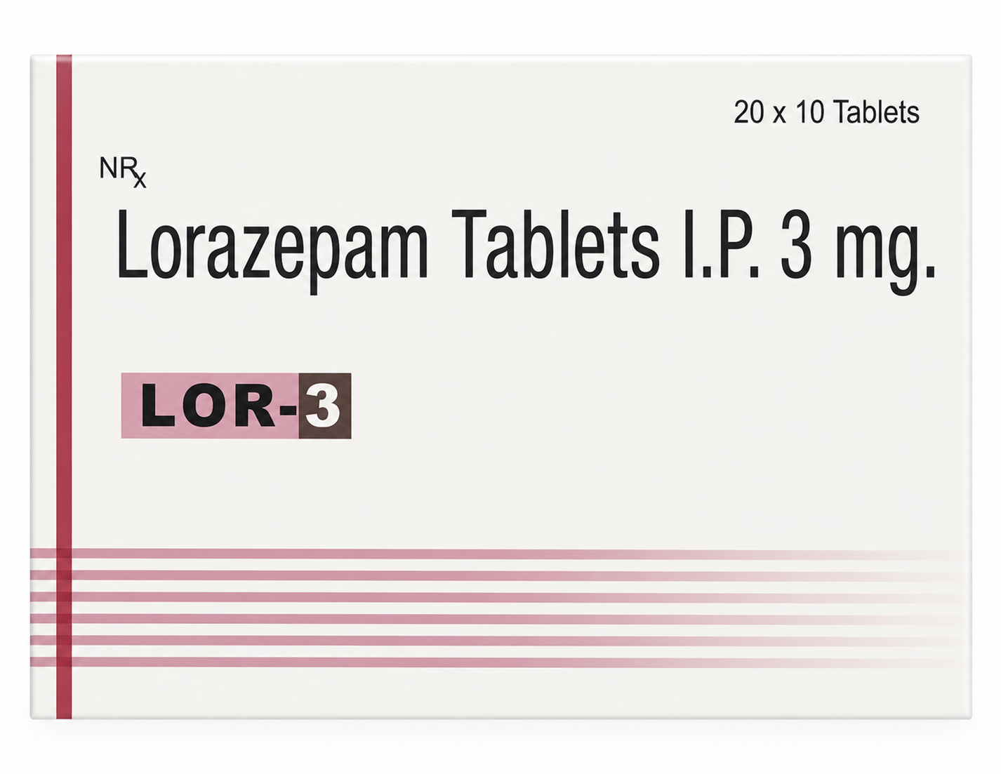 Lorazepam 3mg